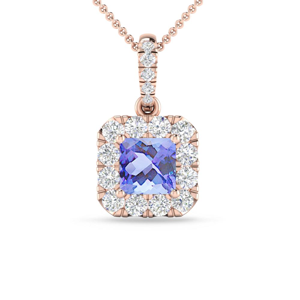 Rose Gold - Tanzanite