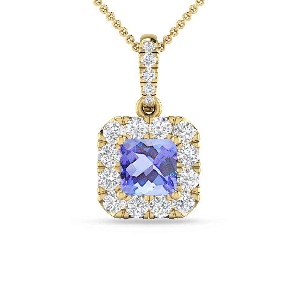 Yellow Gold - Tanzanite
