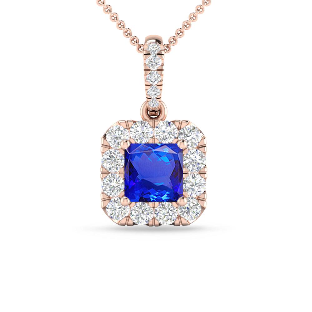 Rose Gold - Tanzanite