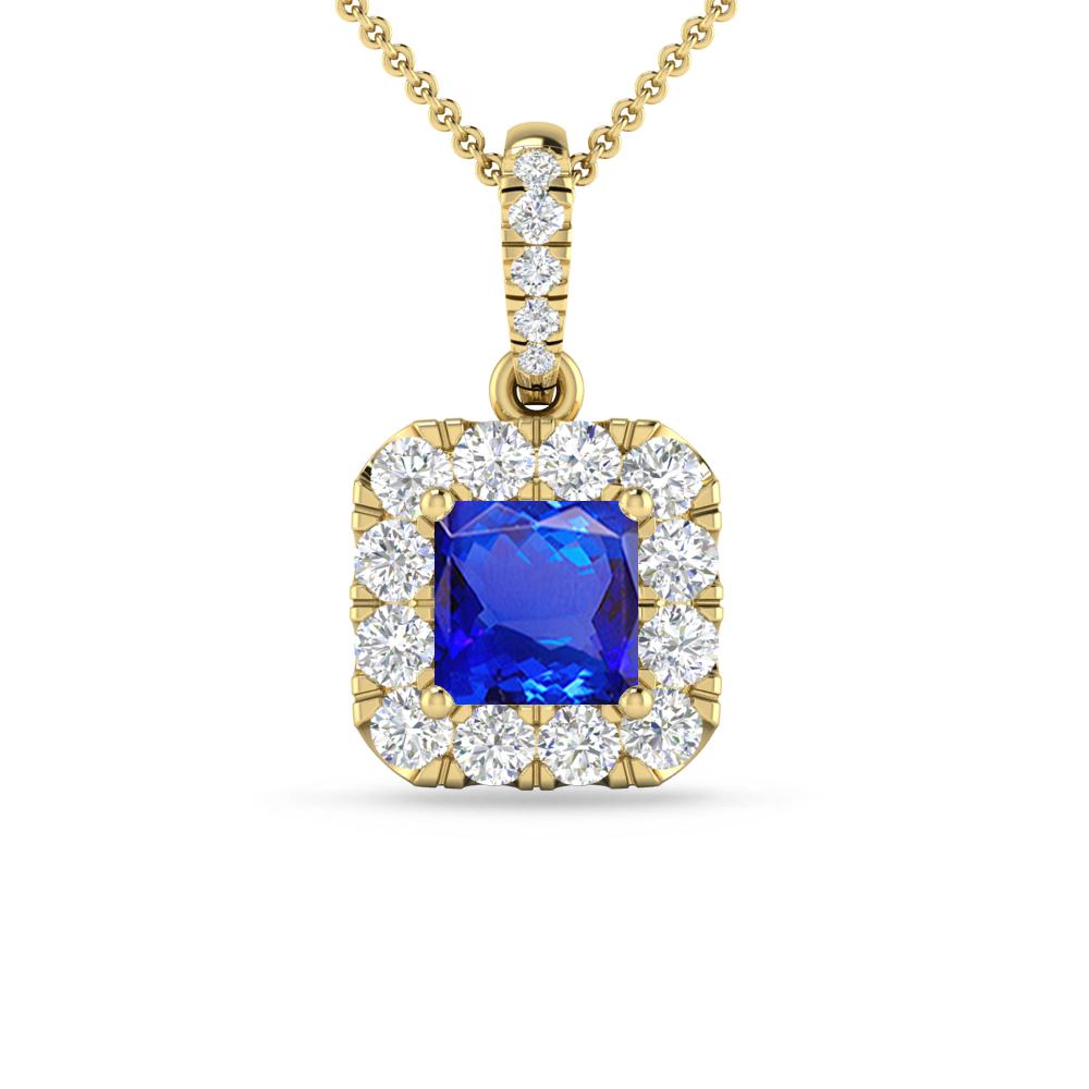 Yellow Gold - Tanzanite