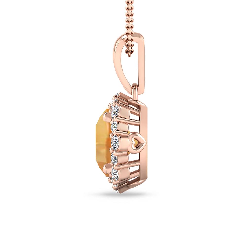 Rose Gold - Citrine