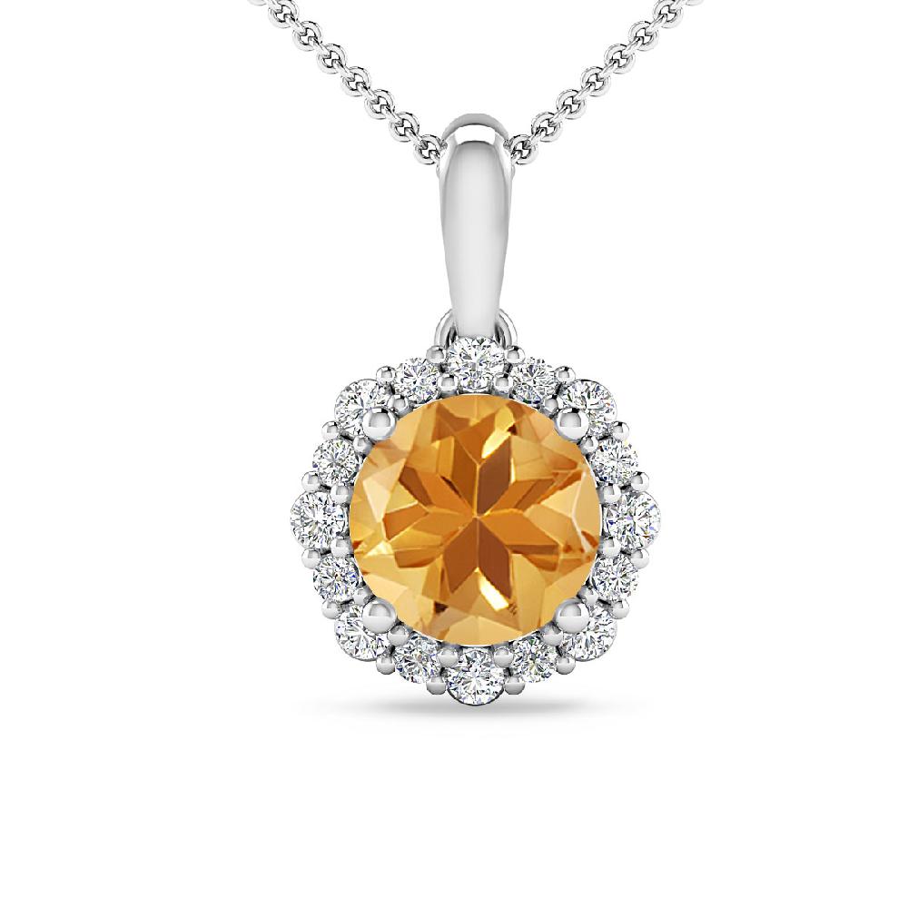 White Gold - Citrine