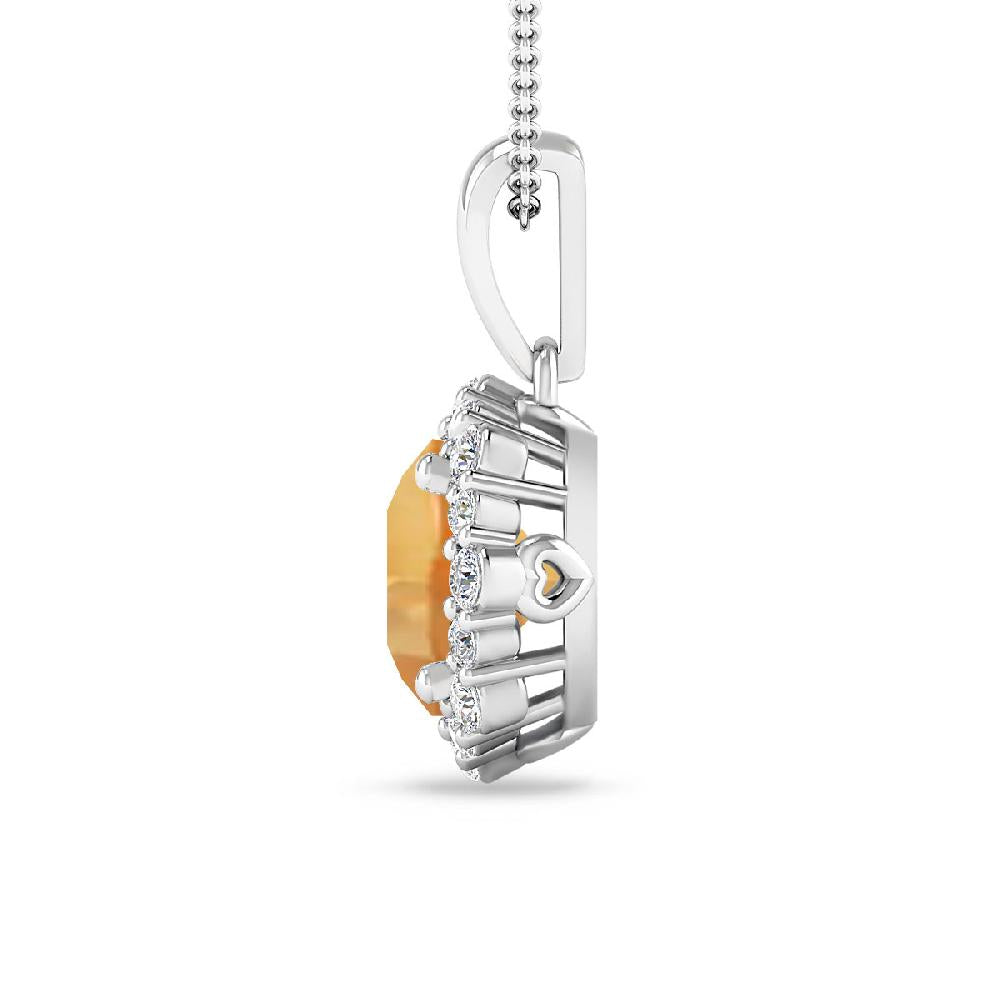 White Gold - Citrine