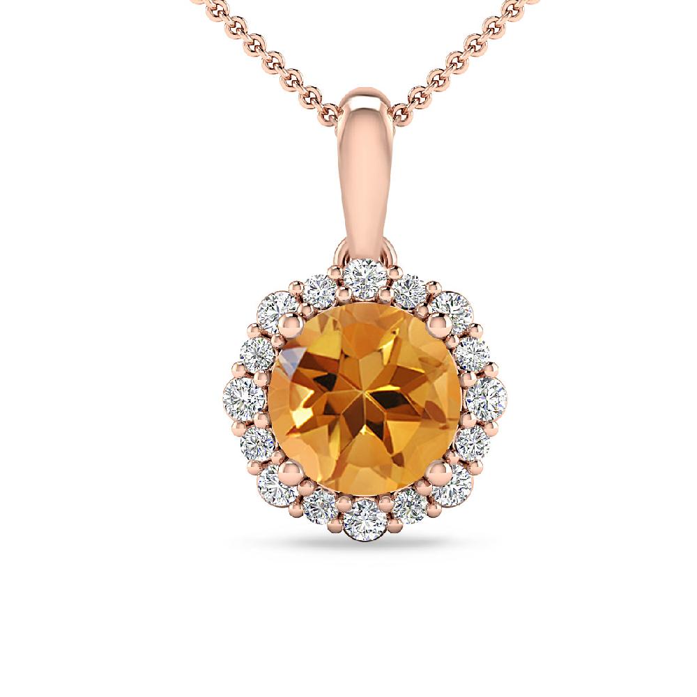 Rose Gold - Citrine