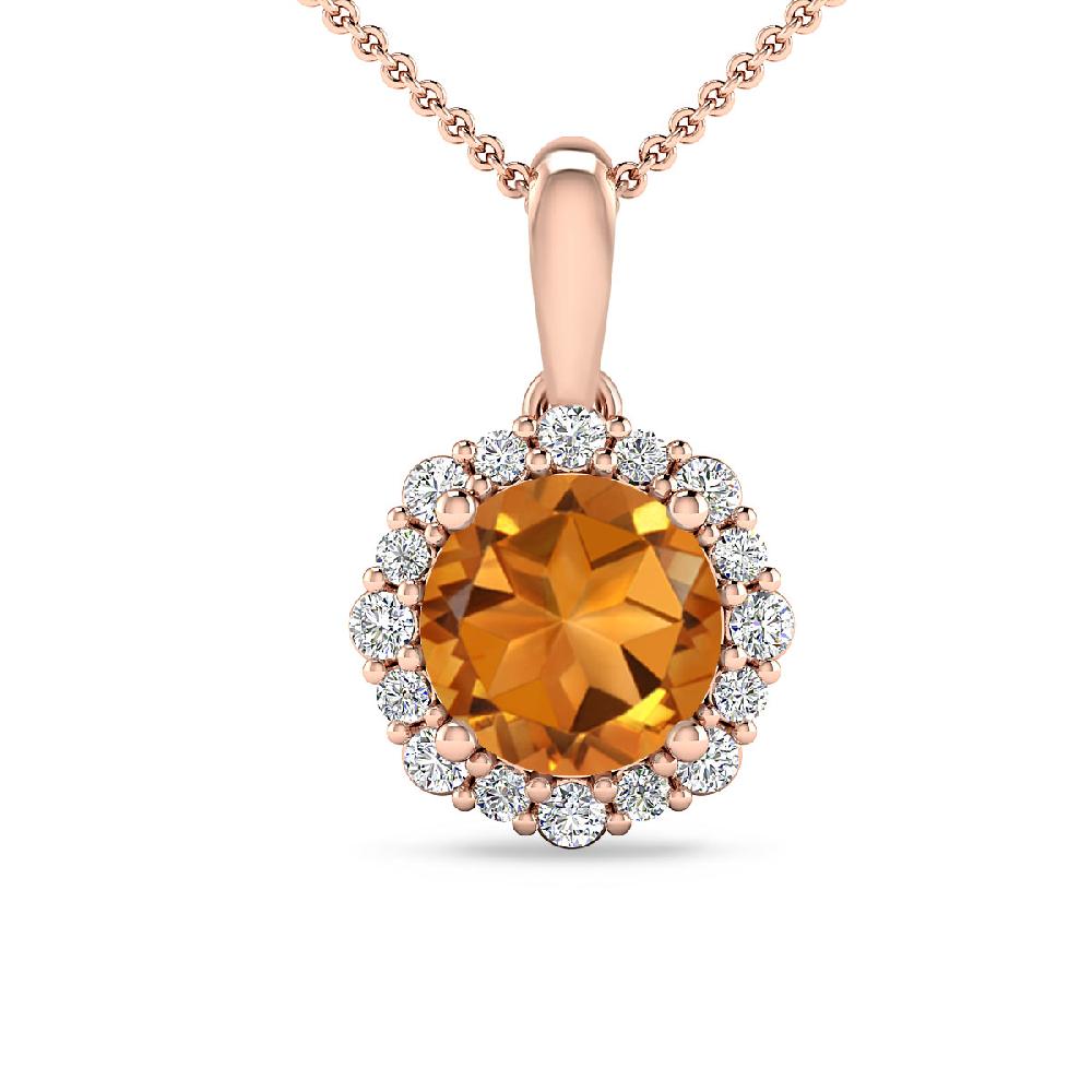 Rose Gold - Citrine