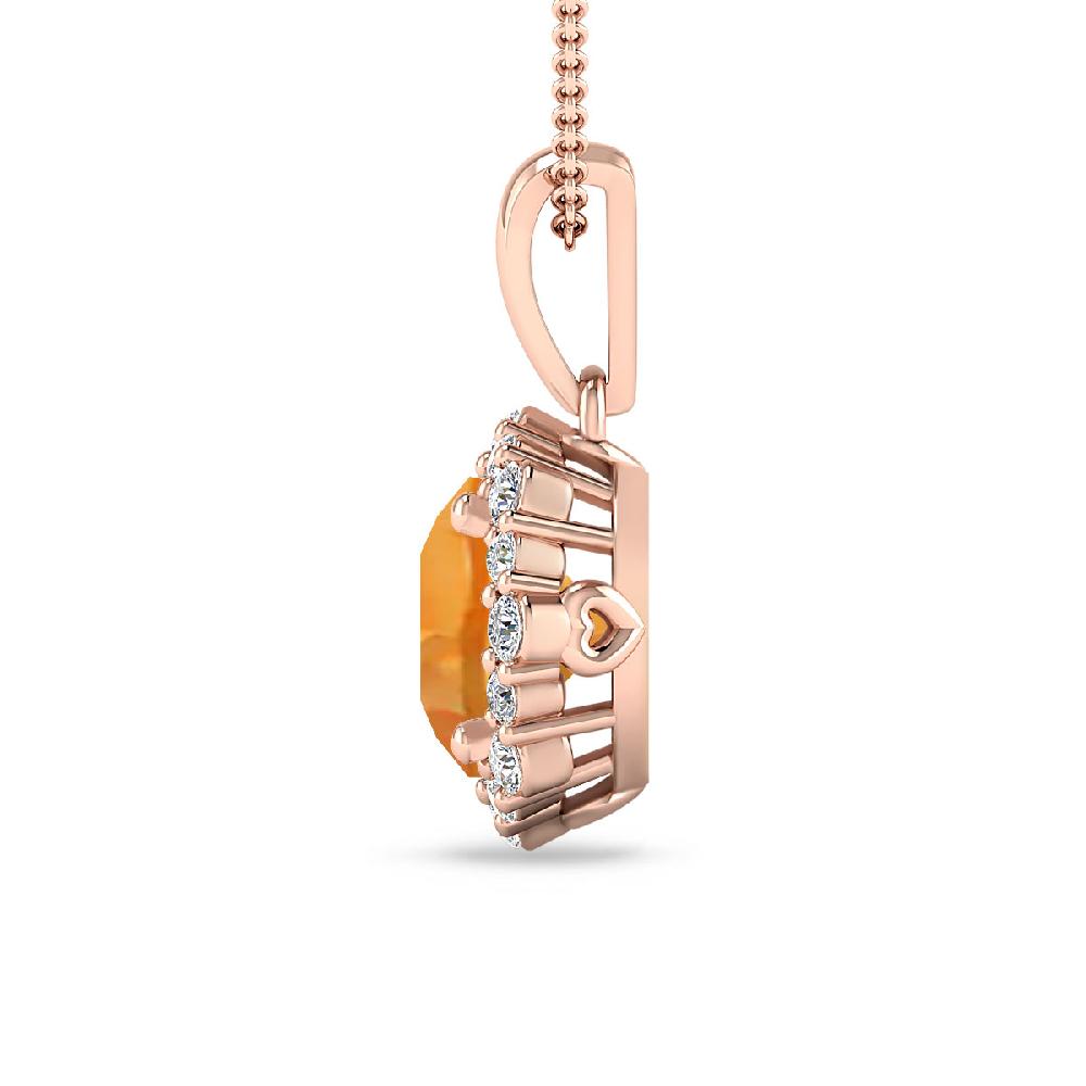 Rose Gold - Citrine