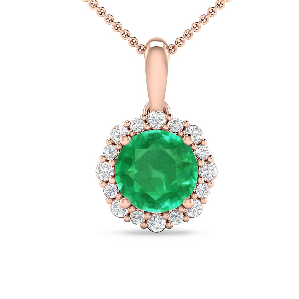 Rose Gold - Emerald