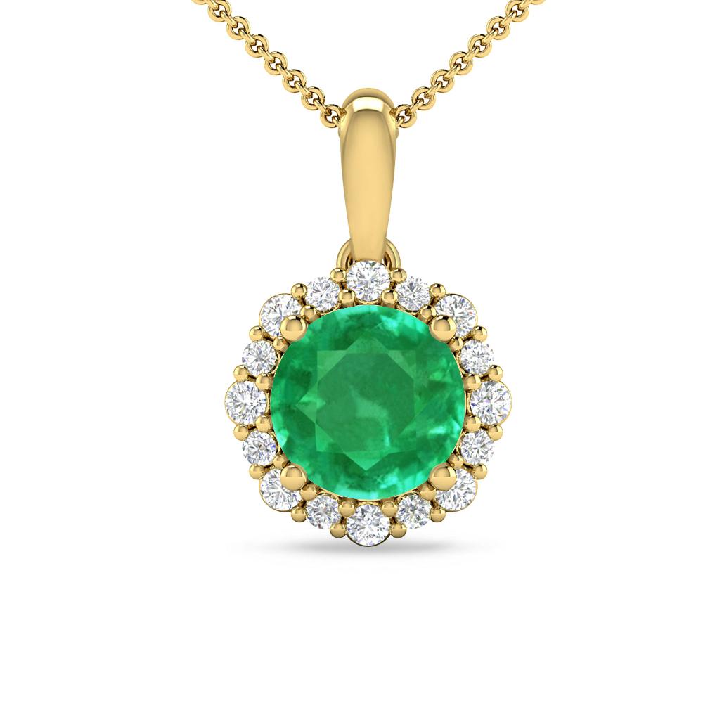 Yellow Gold - Emerald
