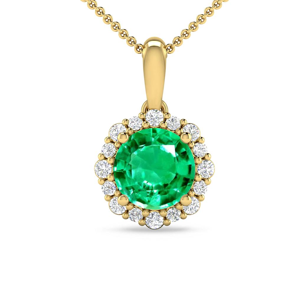 Yellow Gold - Emerald