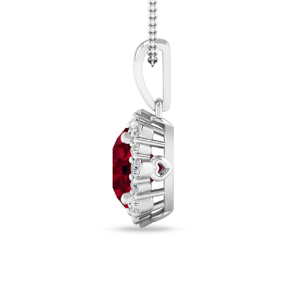 White Gold - Garnet