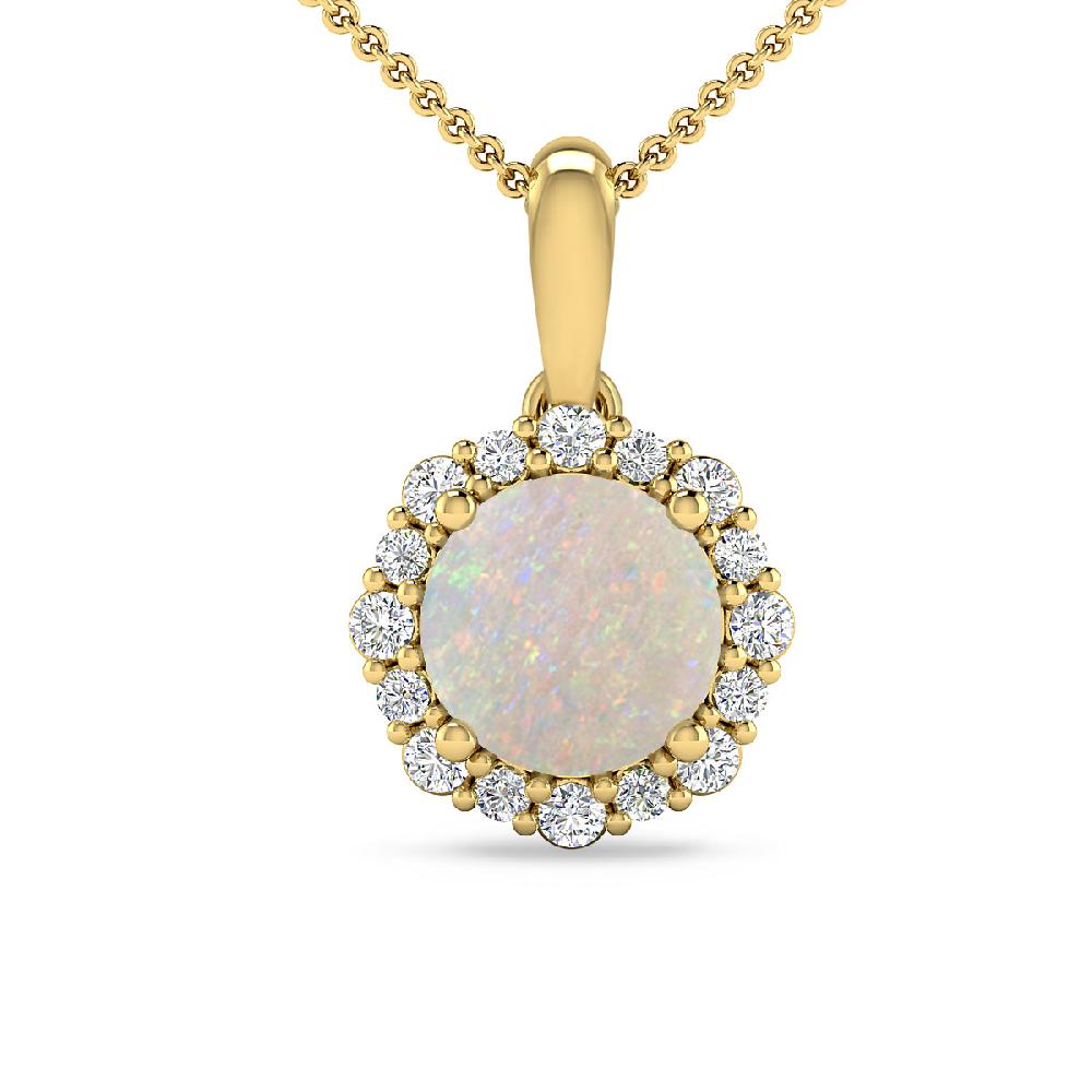 Yellow Gold - Opal