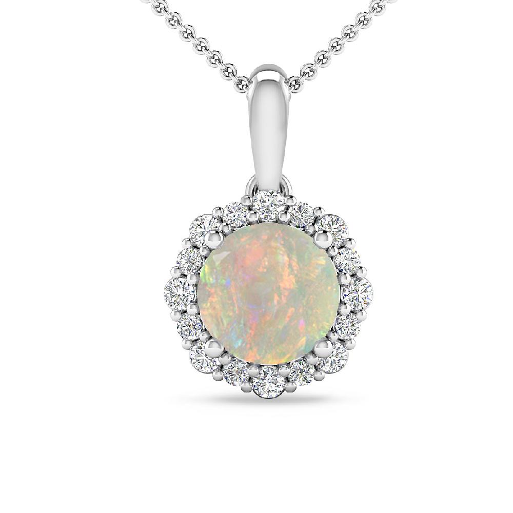 White Gold - Opal