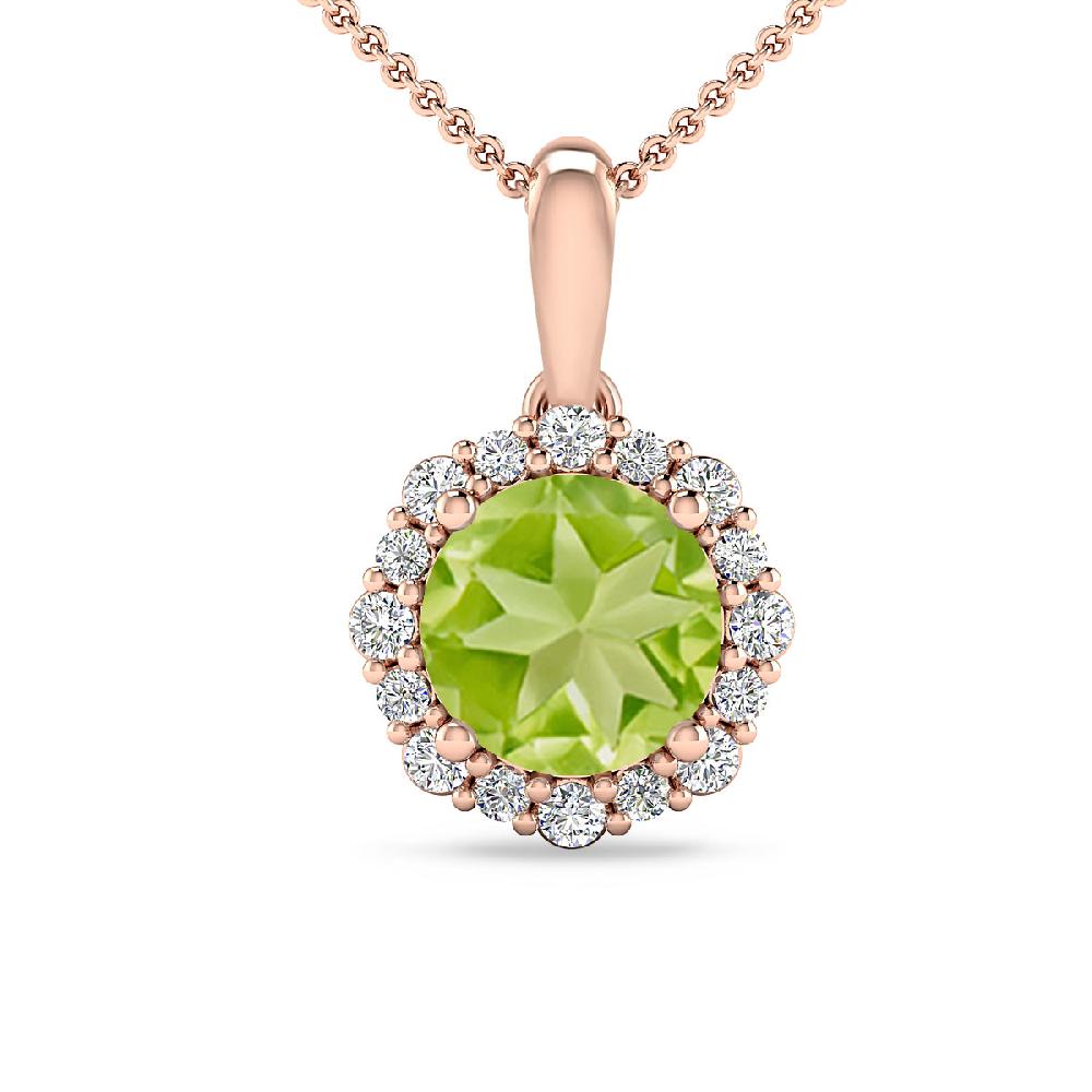 Rose Gold - Peridot