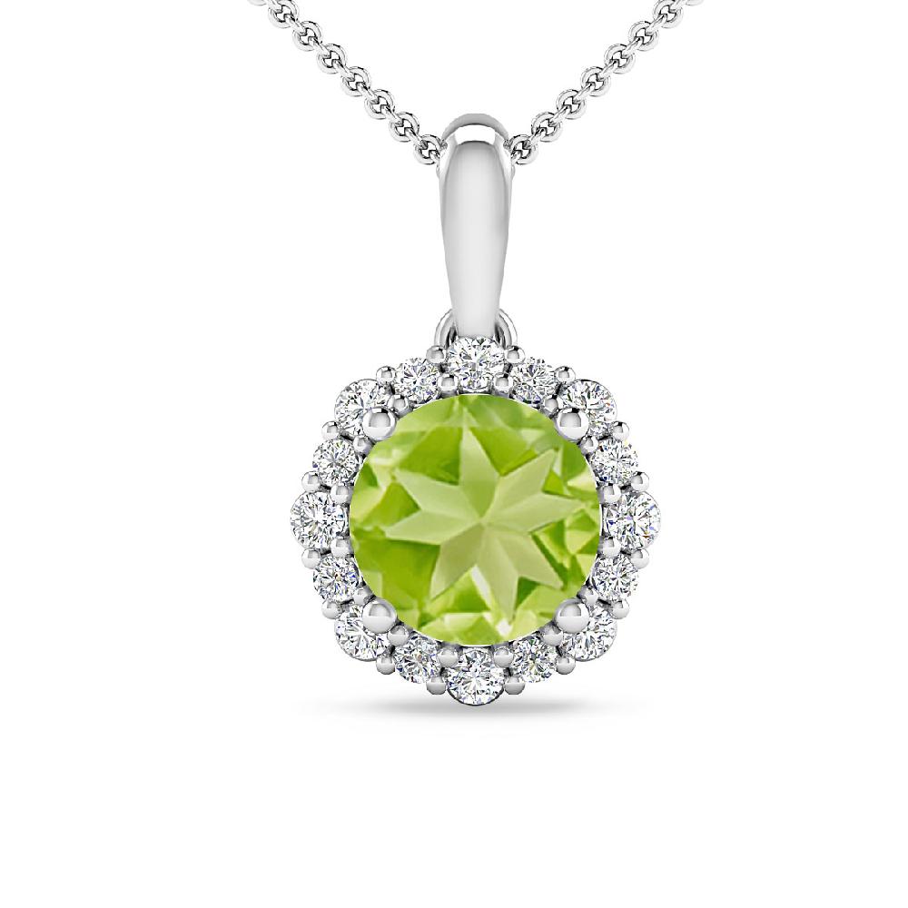 White Gold - Peridot