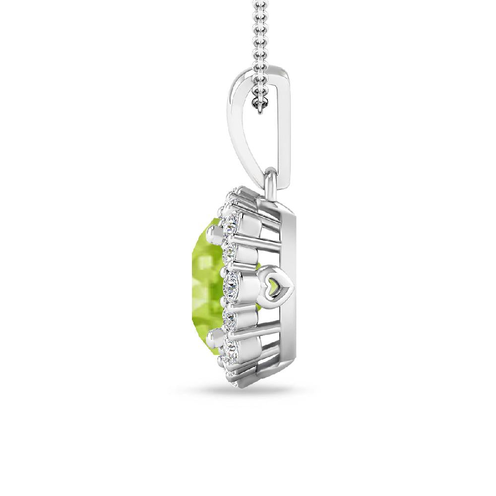 White Gold - Peridot