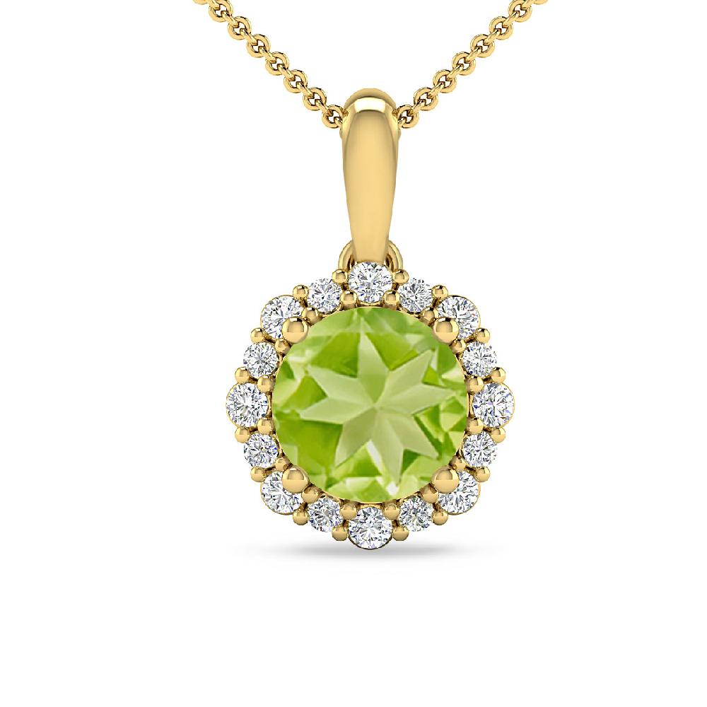 Yellow Gold - Peridot