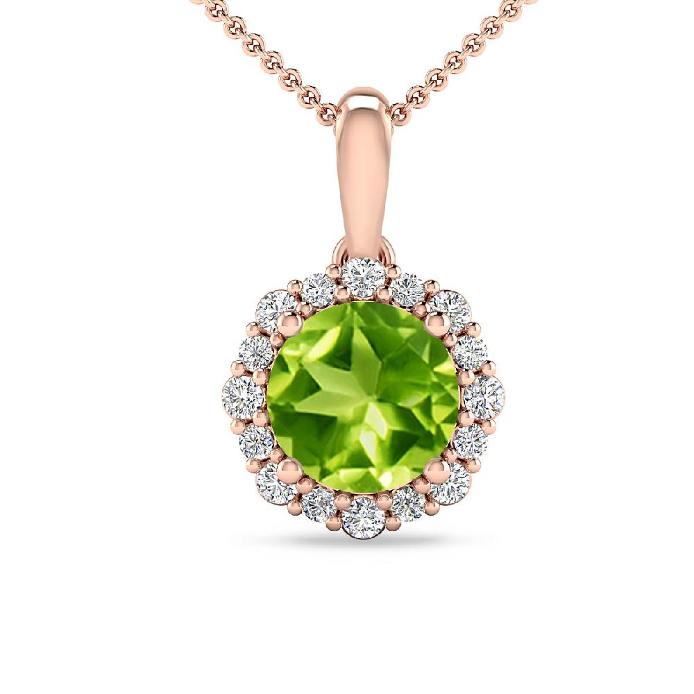 Rose Gold - Peridot