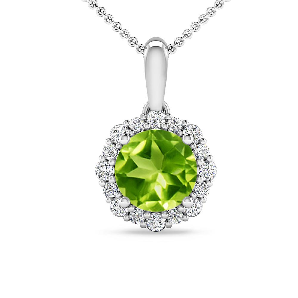 White Gold - Peridot