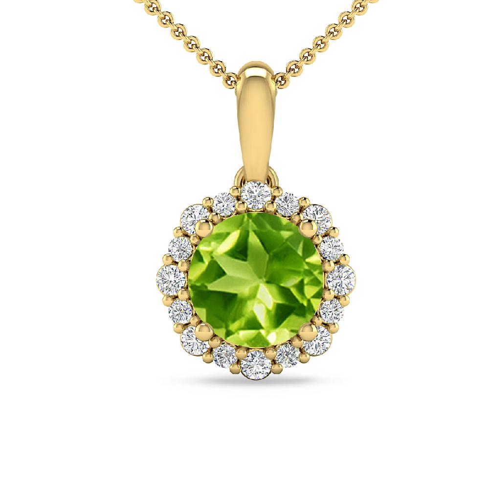 Yellow Gold - Peridot