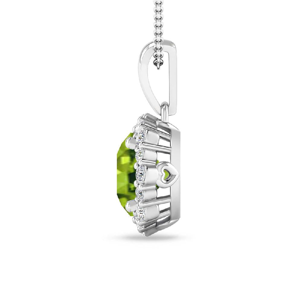 White Gold - Peridot