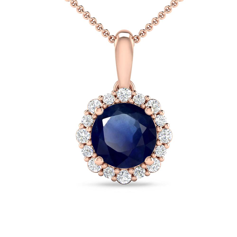 Rose Gold - Sapphire