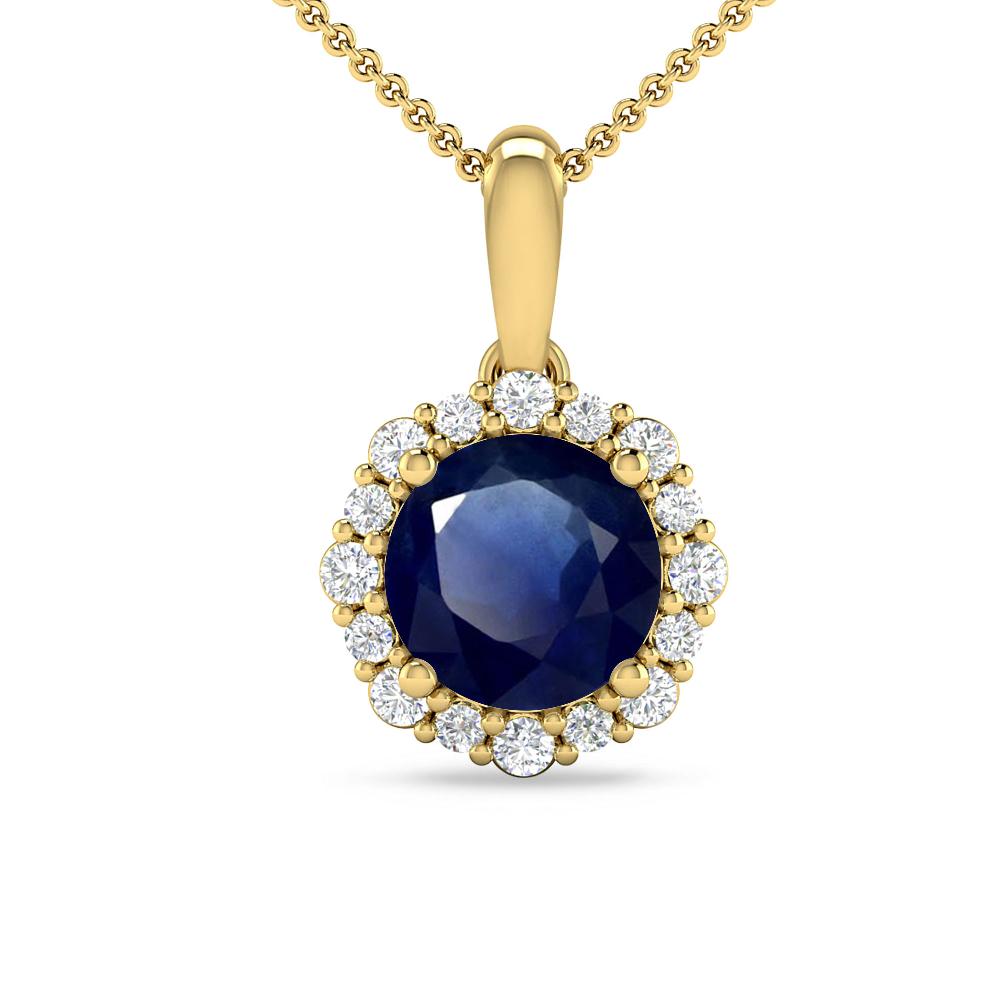 Yellow Gold - Sapphire