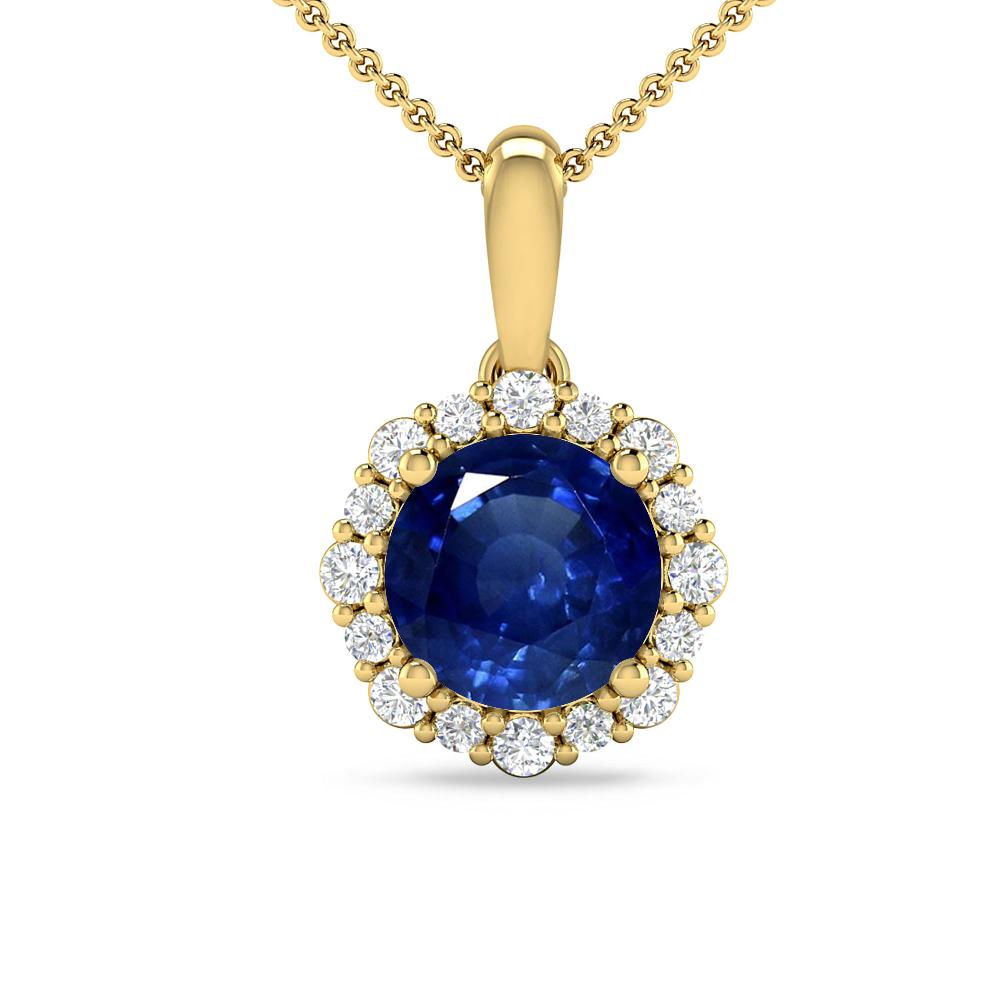 Yellow Gold - Sapphire