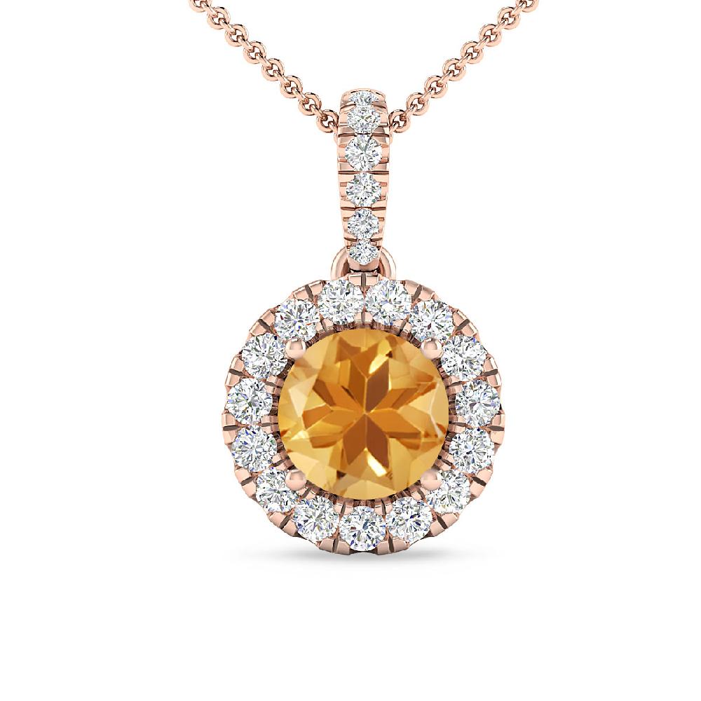 Rose Gold - Citrine