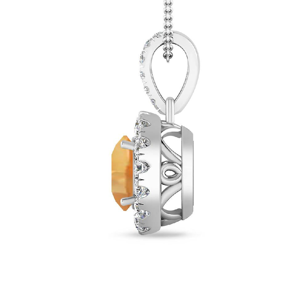 White Gold - Citrine