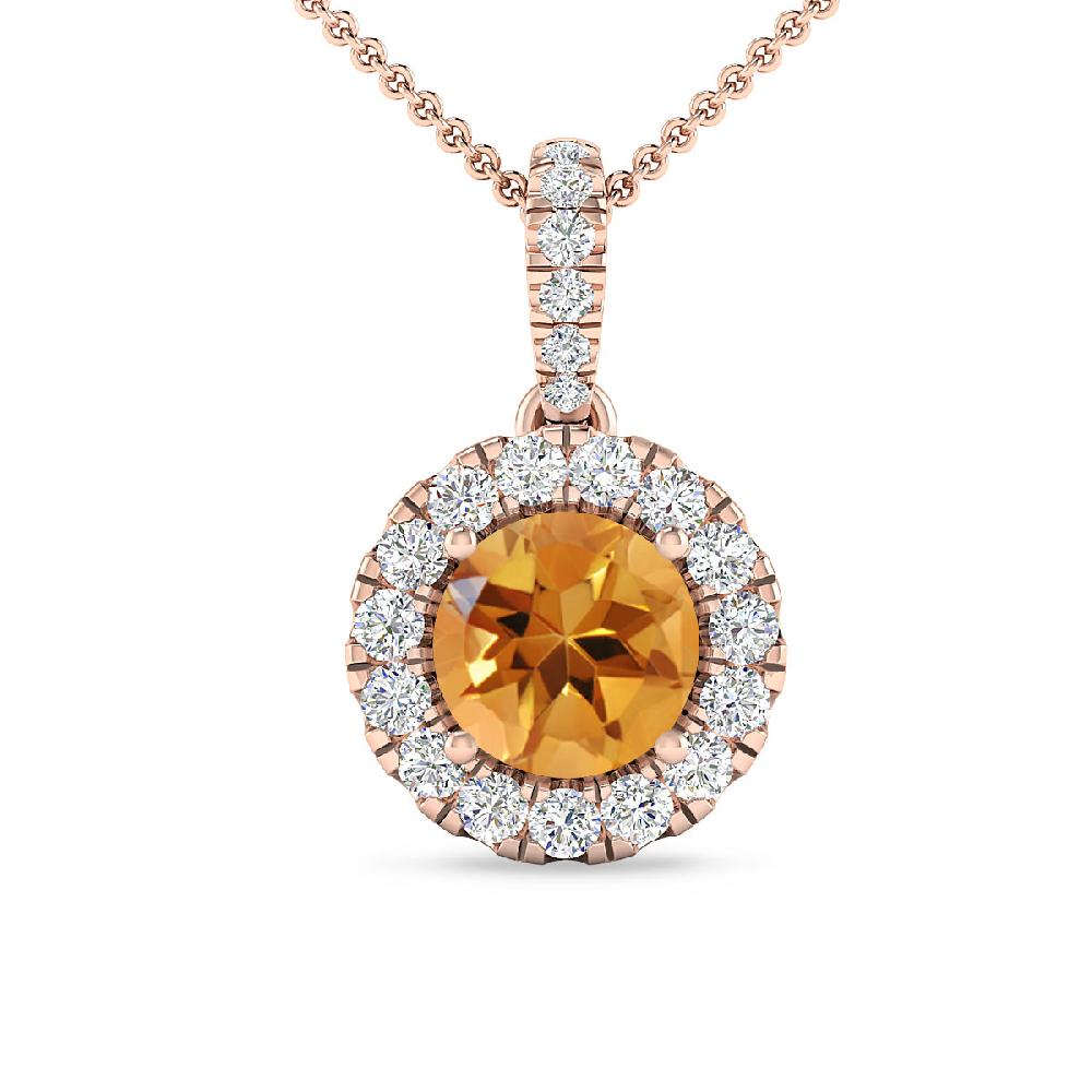 Rose Gold - Citrine