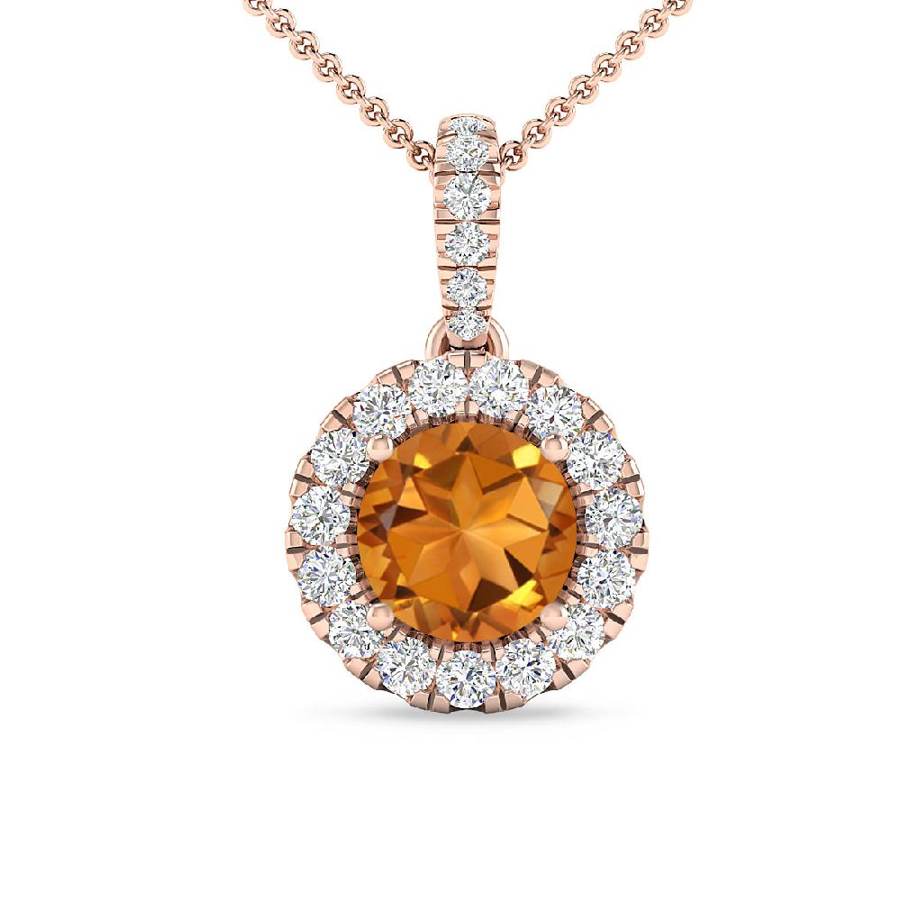 Rose Gold - Citrine