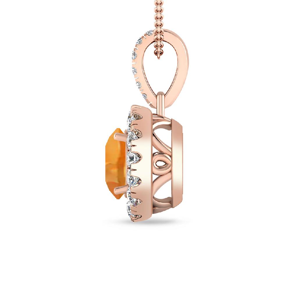 Rose Gold - Citrine