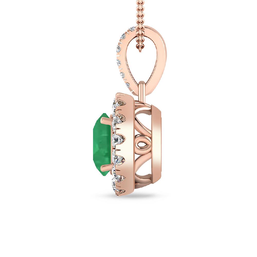 Rose Gold - Emerald