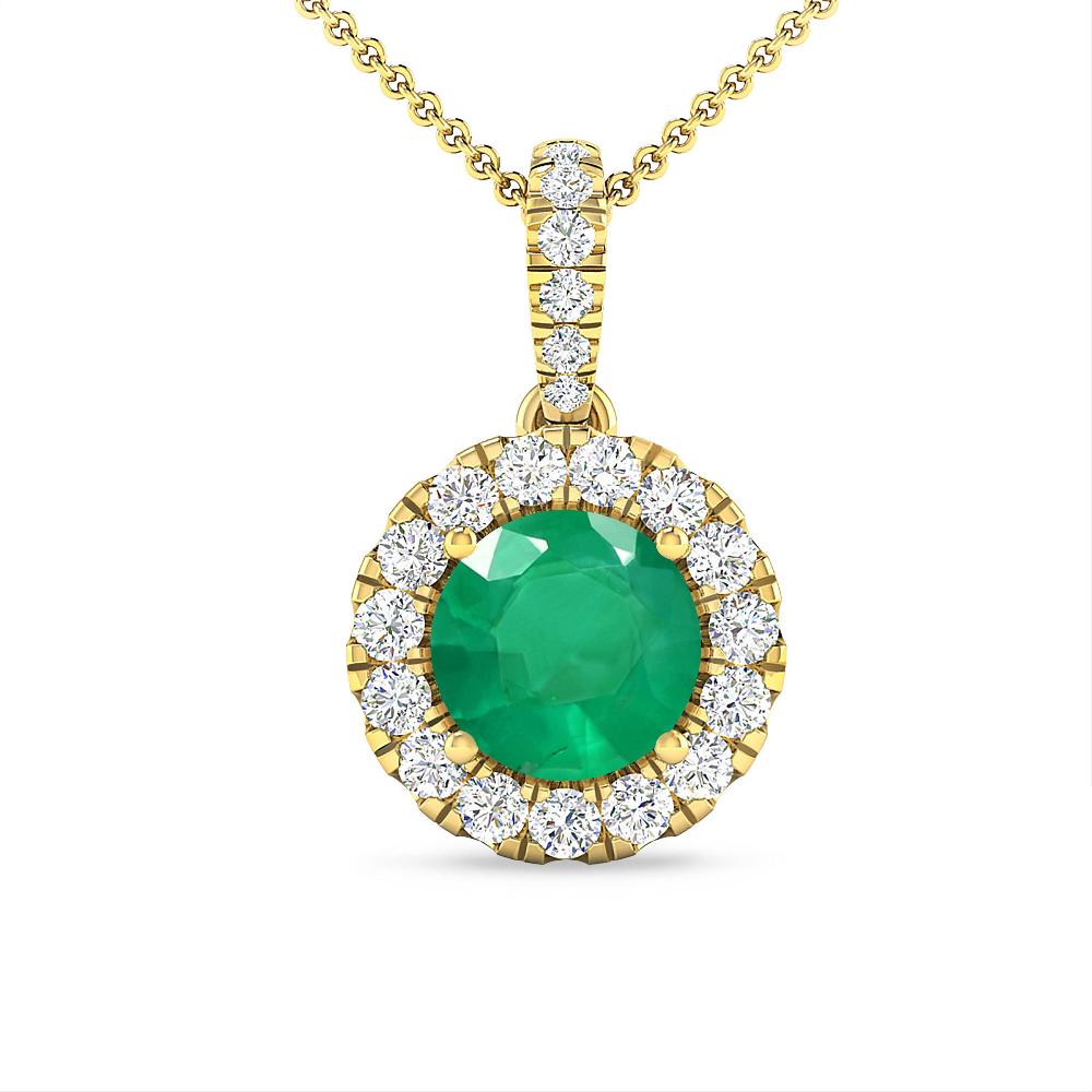 Yellow Gold - Emerald