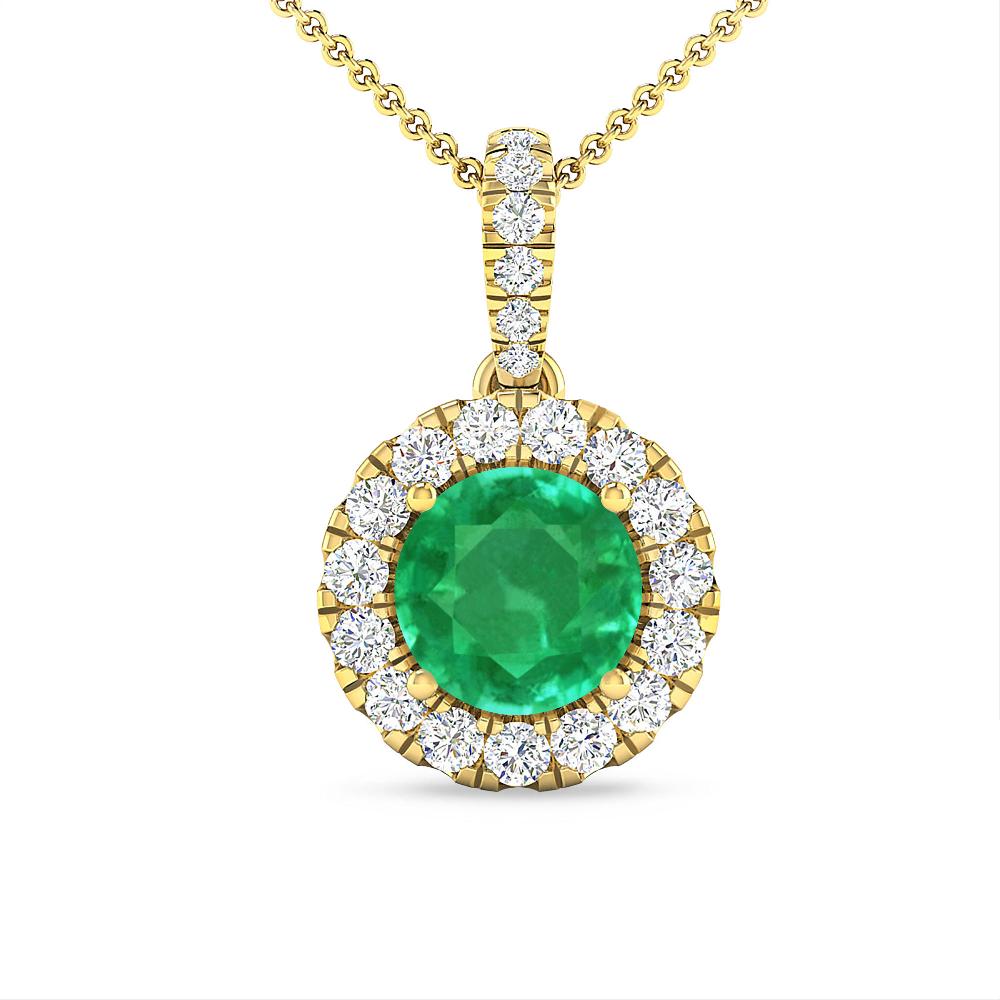 Yellow Gold - Emerald