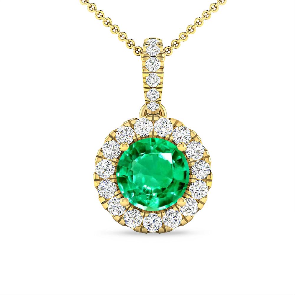 Yellow Gold - Emerald