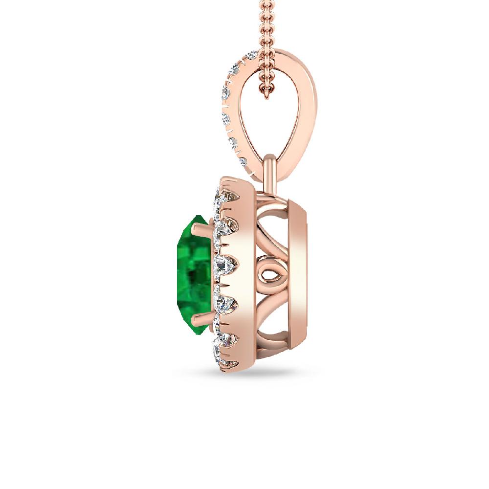 Rose Gold - Emerald