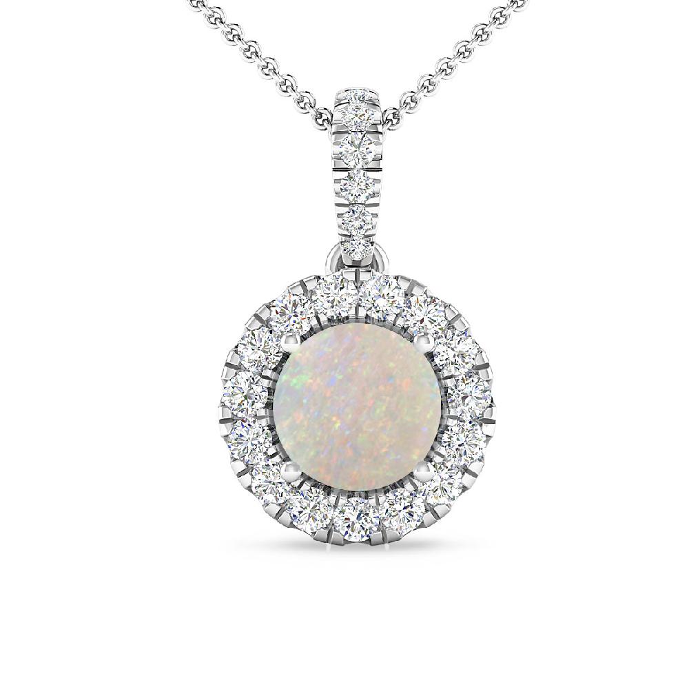 White Gold - Opal