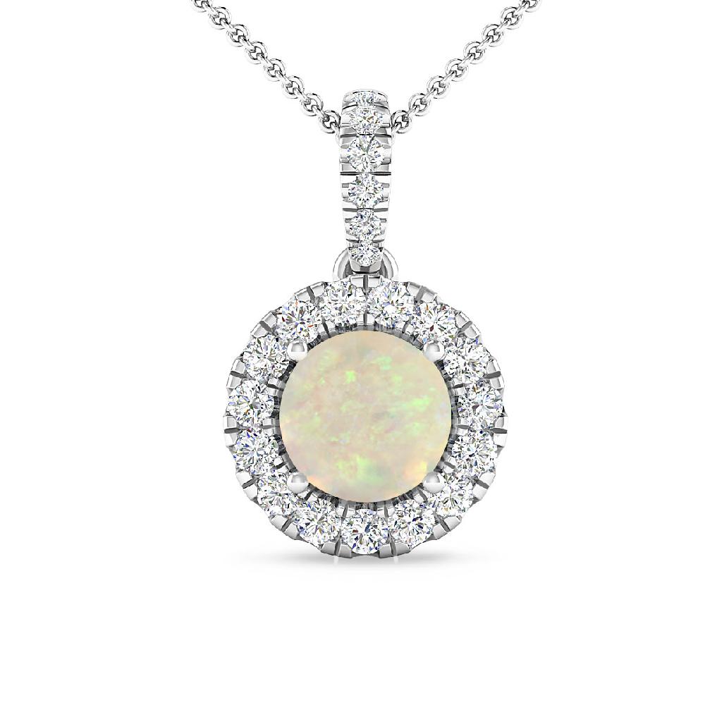 White Gold - Opal