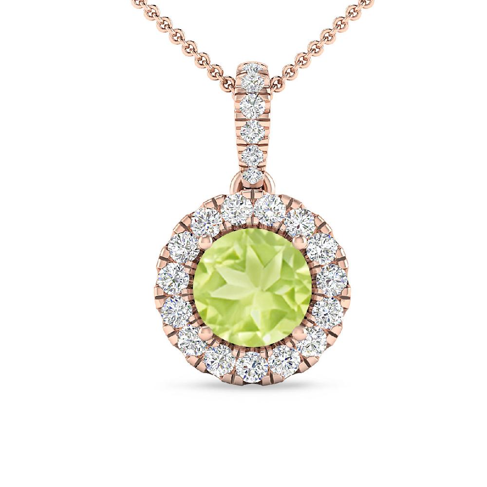 Rose Gold - Peridot