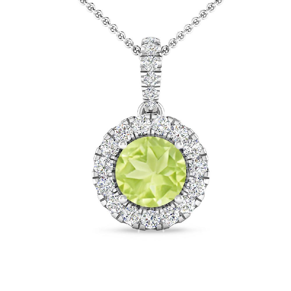 White Gold - Peridot