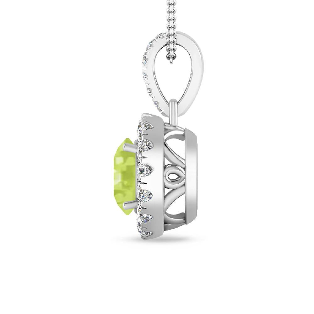 White Gold - Peridot