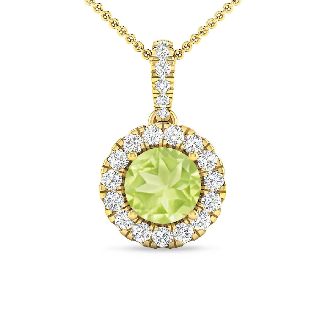 Yellow Gold - Peridot