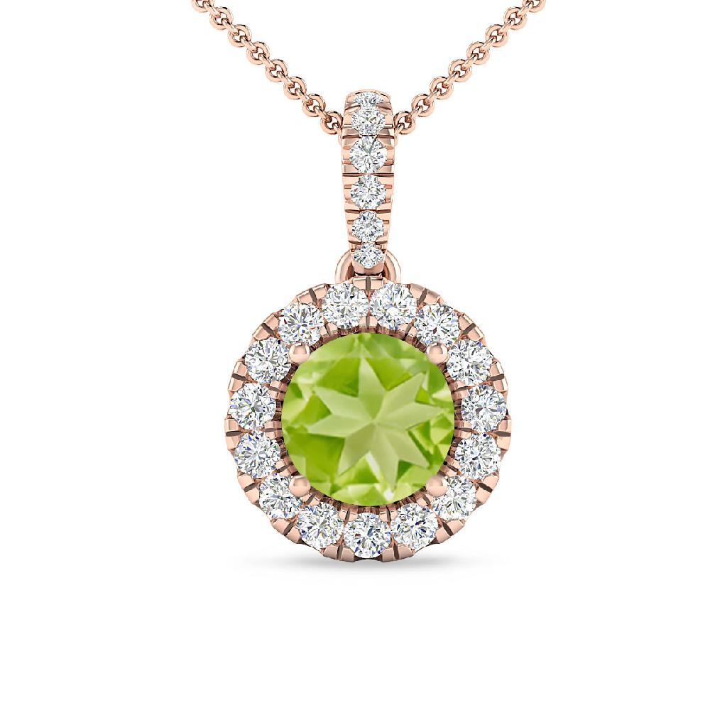 Rose Gold - Peridot