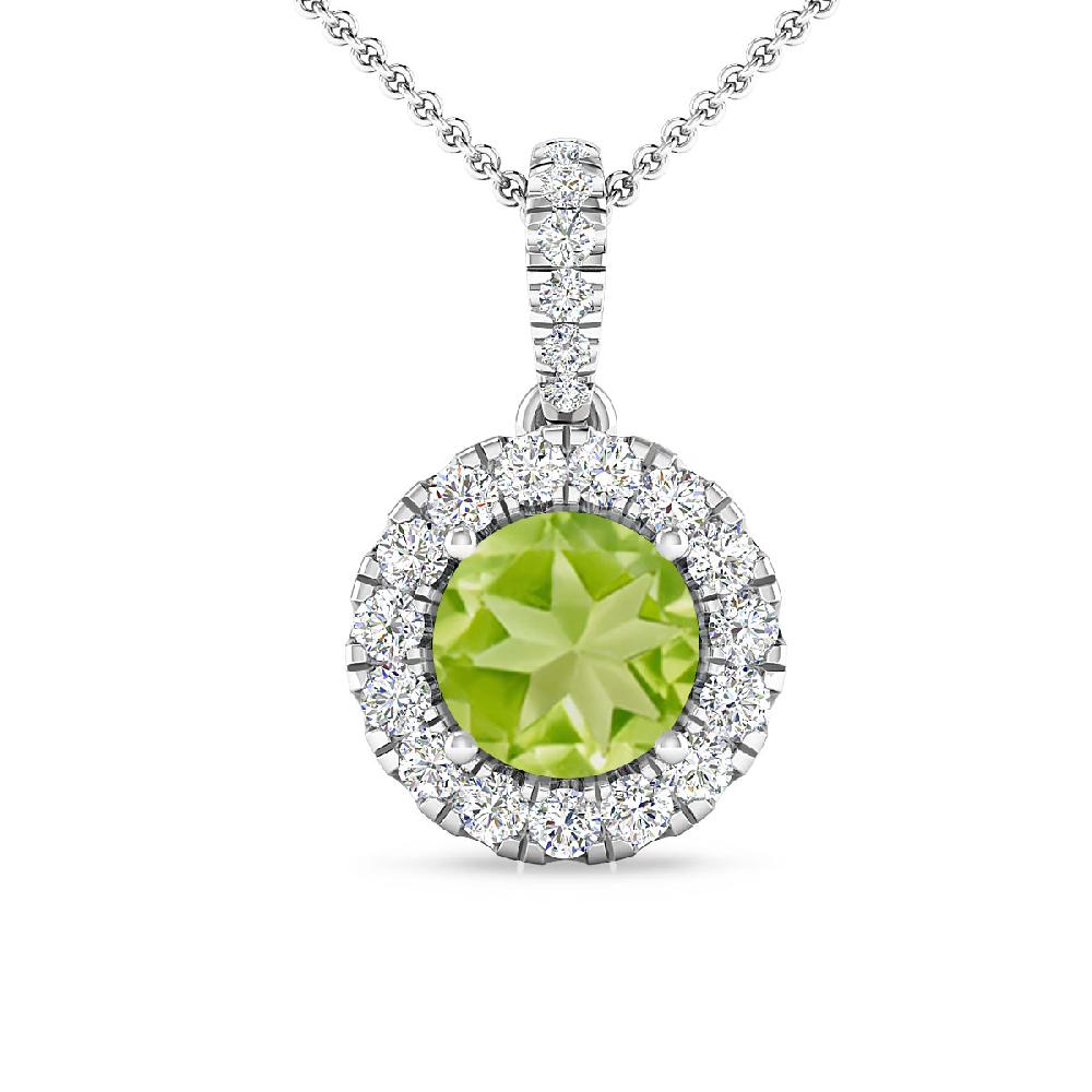 White Gold - Peridot