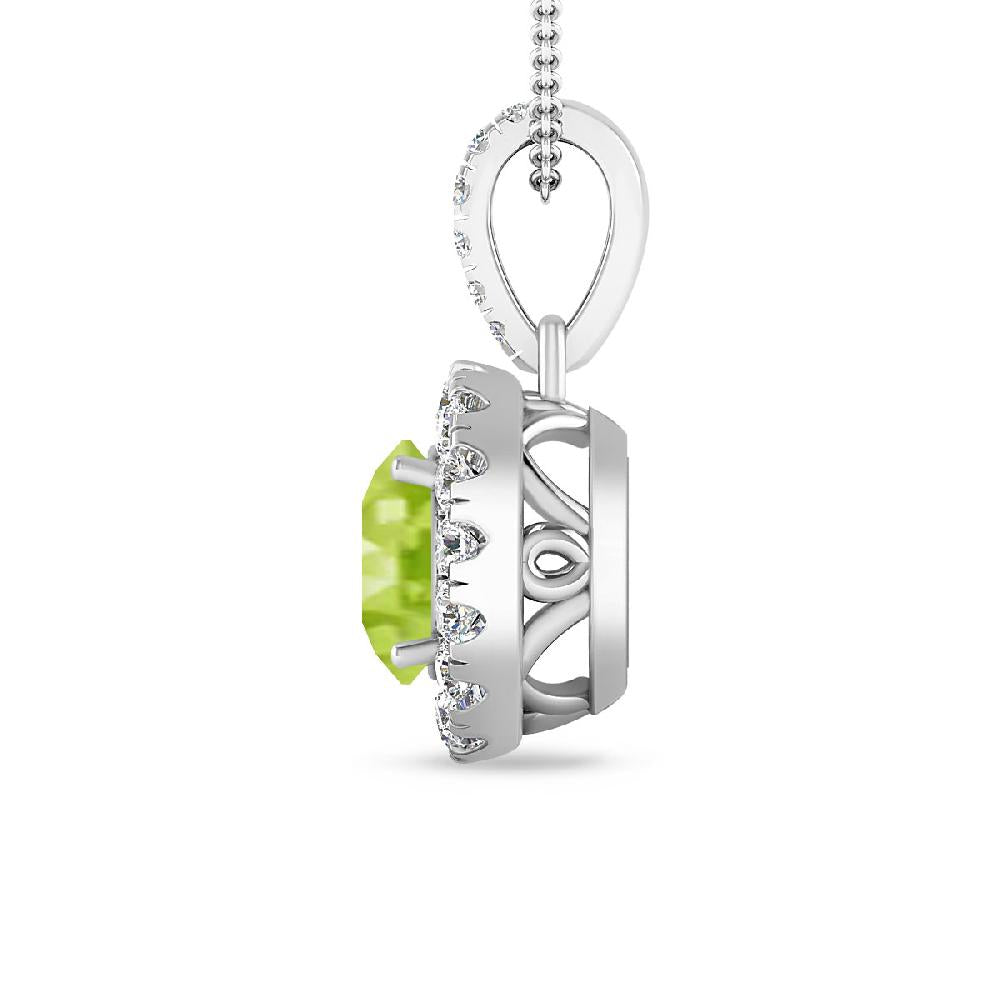 White Gold - Peridot