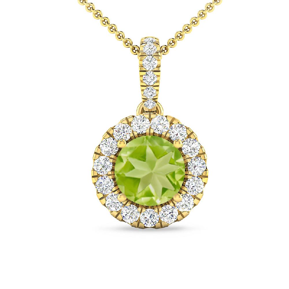 Yellow Gold - Peridot