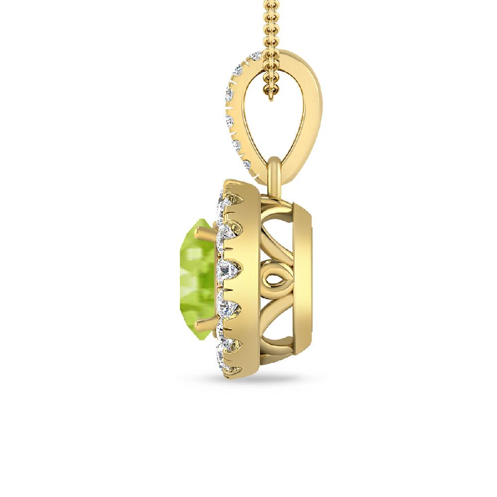 Yellow Gold - Peridot