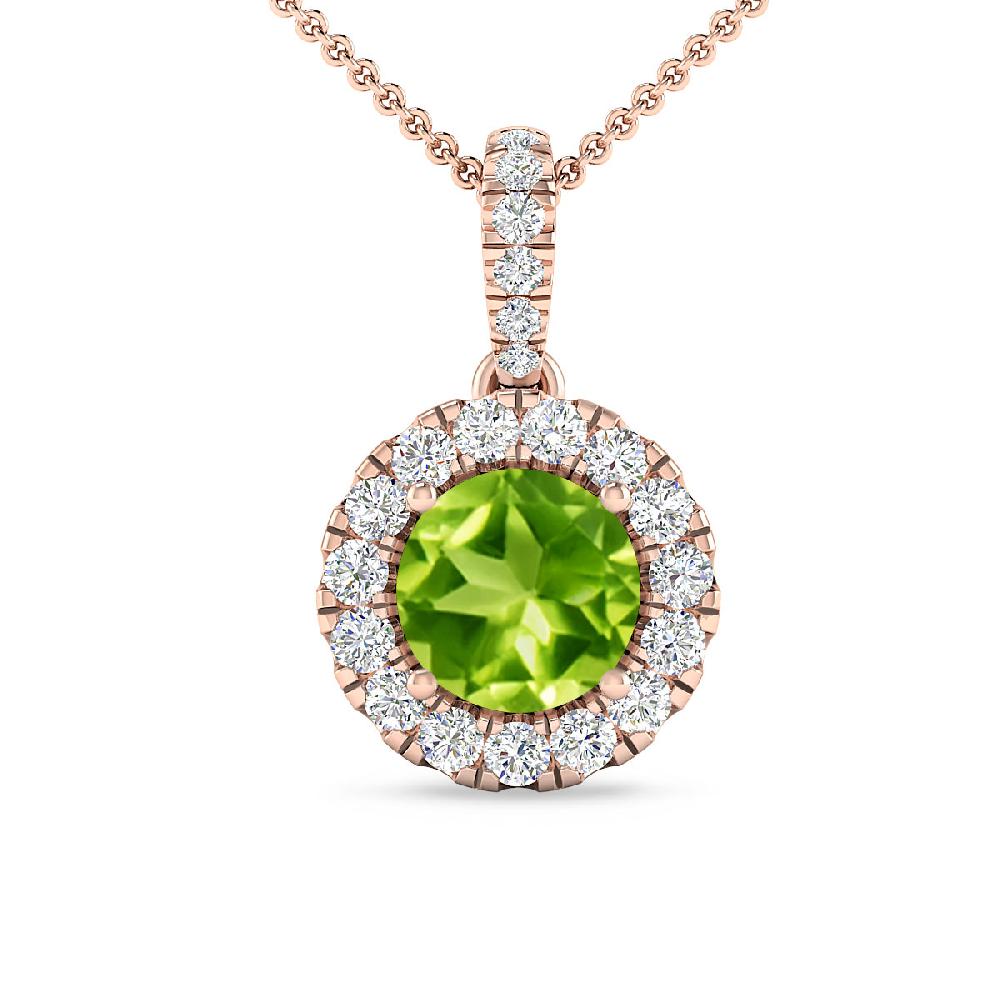 Rose Gold - Peridot