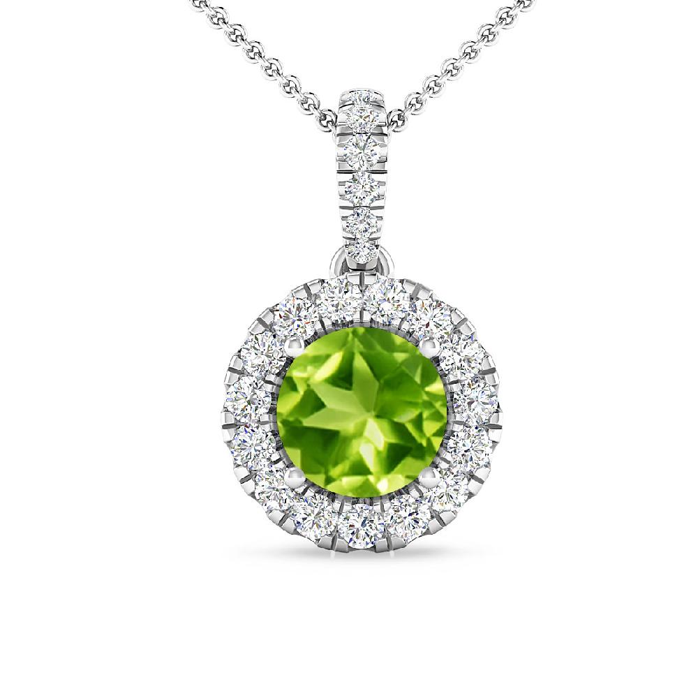 White Gold - Peridot